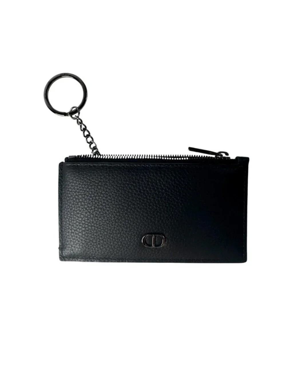Dior Fragment Case Coin Key Ring Black Key Holder